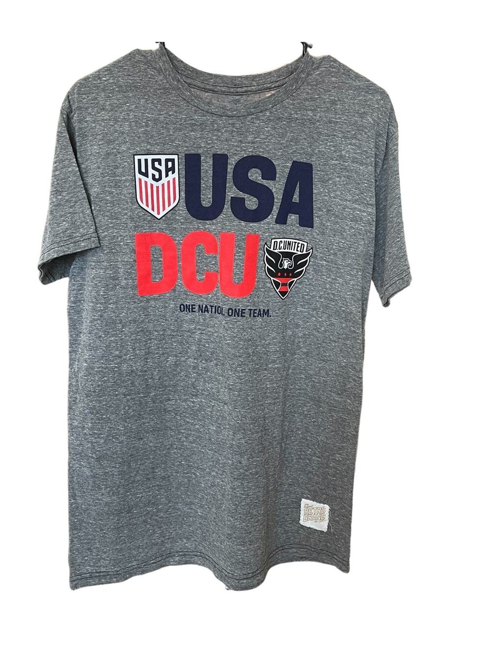 New ~ RETRO BRAND ~ D.C. United x USMNT Soccer T-Shirt Size M